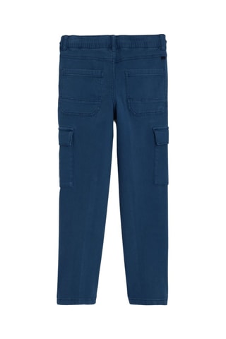 Pantaloni cargo - Petrolio - Okaïdi