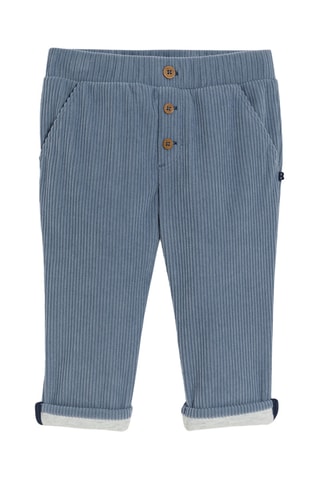 Pantaloni in velluto - Cobalto - Obaïbi - Okaïdi