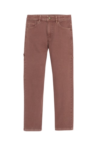 Pantaloni - Marrone scuro - Okaïdi