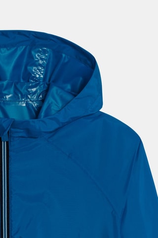 Giacca a vento con cappuccio - Blu elettrico - Okaïdi