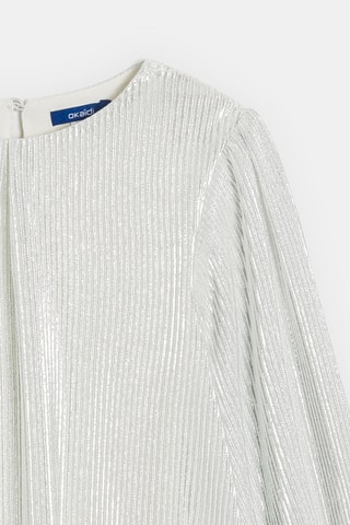 Robe en velours - Gris clair - Okaïdi