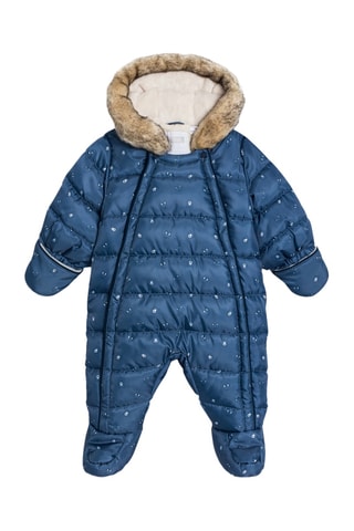 Tutina imbottita con cappuccio - Navy - Obaïbi - Okaïdi