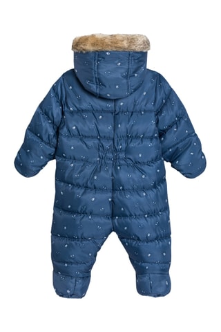 Tutina imbottita con cappuccio - Navy - Obaïbi - Okaïdi