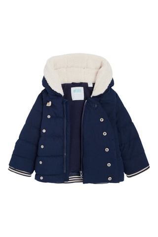 Piumino con cappuccio - Navy - Obaïbi - Okaïdi