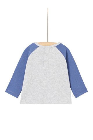 T-shirt - Bordeaux et bleu clair - Du Pareil Au Même