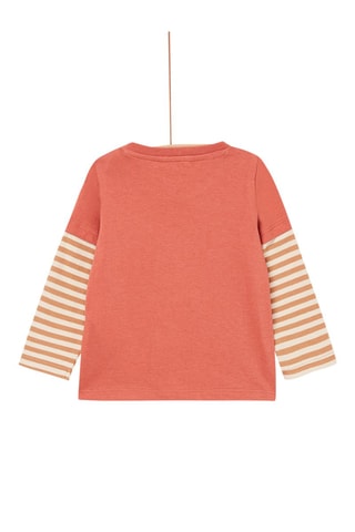 T-shirt à animation doudou 3D - Orange - Du Pareil Au Même