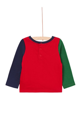 T-shirt di Natale motivi multitecnica - Rosso - Du Pareil Au Même