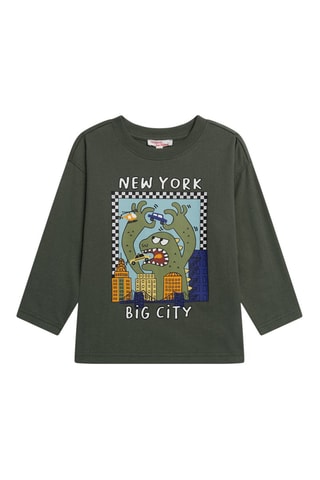 T-shirt - Verde scuro - Du Pareil Au Même