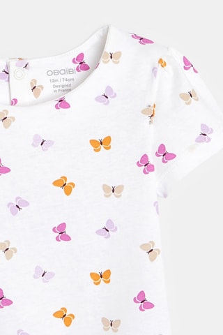 T-shirt - Bianco - Okaïdi