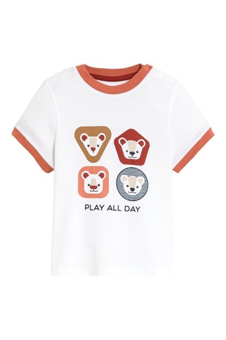 T-shirt - Blanc - Obaïbi