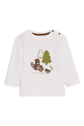 T-shirt - Ecru - Obaïbi - Okaïdi