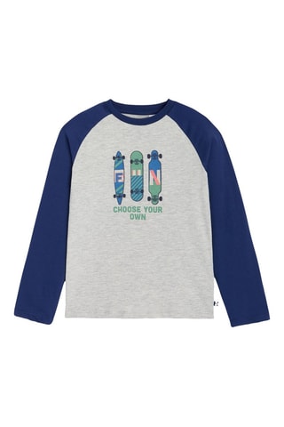 T-shirt - Gris chiné - Obaïbi - Okaïdi