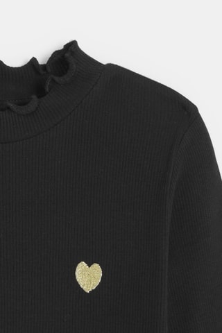 T-shirt - Noir - Okaïdi
