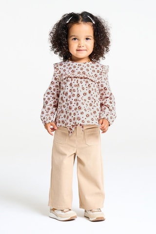 Blusa - Beige e bianco - Obaïbi - Okaïdi