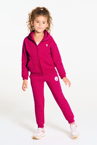 Felpa con cappuccio - Fucsia - Okaïdi