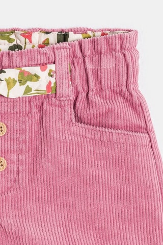 Shorts in velluto - Rosa antico - Obaïbi - Okaïdi