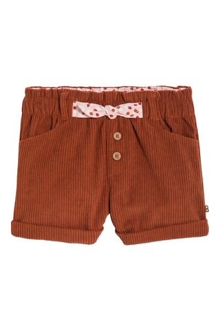 Shorts in velluto - Marrone - Obaïbi
