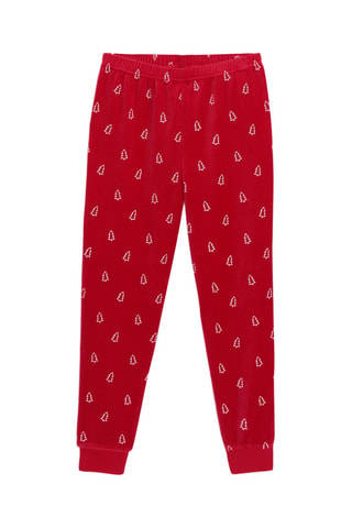 Felpa e pantaloni - Grigio chiaro melange e rosso - Okaïdi