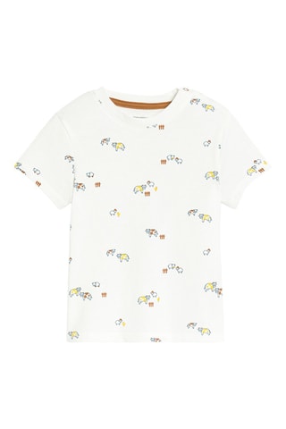 T-shirt e salopette - Giallo - Obaïbi
