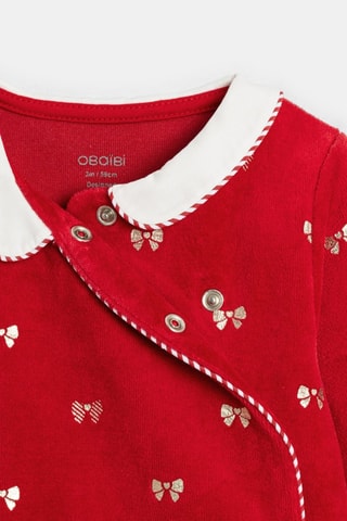 Grenouillère - Rouge - Obaïbi - Okaïdi