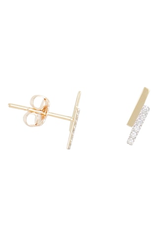 Boucles d'oreilles Barbara - Or jaune et diamants