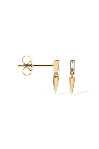 Boucles d'oreilles Avery - Or jaune et diamants
