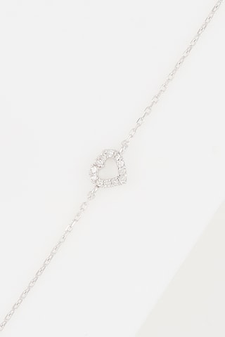 Bracelet Lovia - Or blanc et diamants
