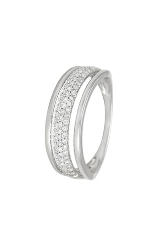 Bague Daphné - Or blanc et diamants