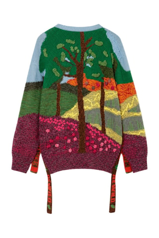 Scheerwollen Trui - Multicolor