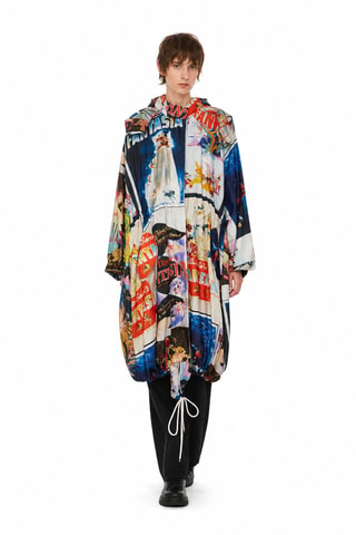 Lang Zijde Jasje - Multicolor