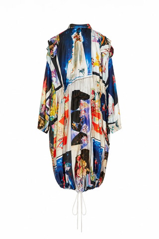 Lang Zijde Jasje - Multicolor
