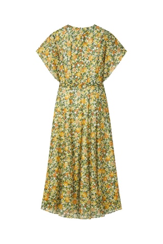 Zijden Midi-jurk - Multicolor