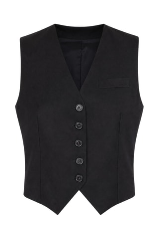 Mouwloos Vest - Zwart