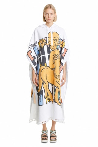 Poncho met Capuchon Fantasia Disney - Multicolor