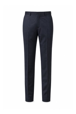 Wollen Pantalon - Marineblauw