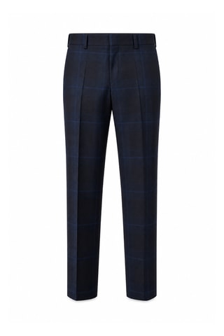 Wollen Pantalon - Blauw