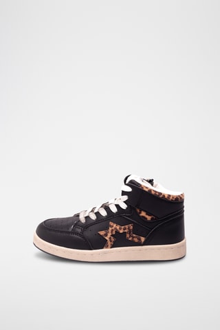 Zapatillas altas - Negro