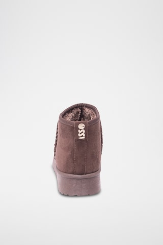 Botines forrados - Marrón
