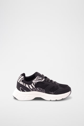 Zapatillas con plataforma - Negro