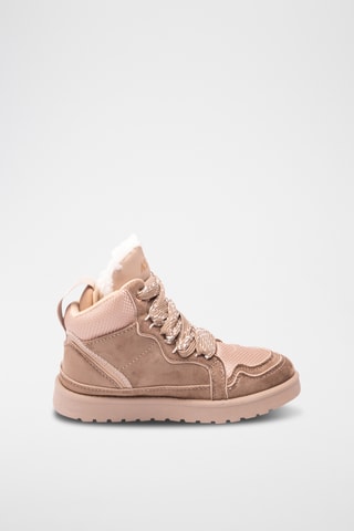 Botines forrados - Negro