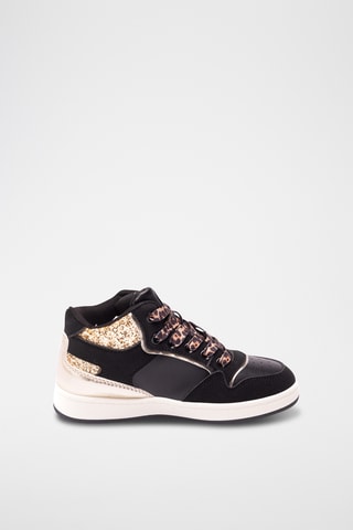 Zapatillas altas - Negro