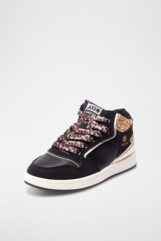 Zapatillas altas - Negro