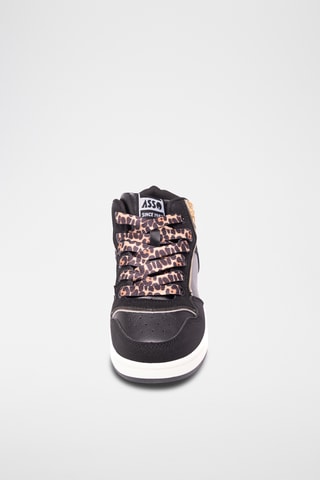 Zapatillas altas - Negro