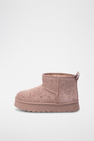 Botines forrados - Negro