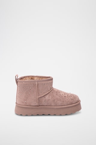 Botines forrados - Negro