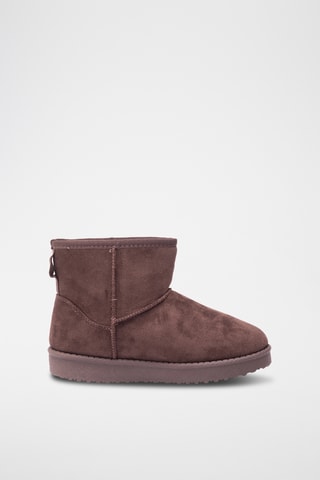 Botines forrados - Marrón