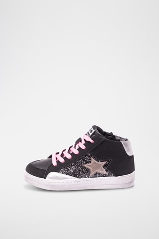 Zapatillas altas - Negro