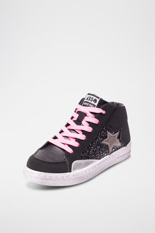 Zapatillas altas - Negro