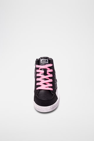 Zapatillas altas - Negro