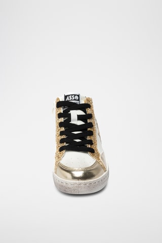 Zapatillas altas - Dorado
